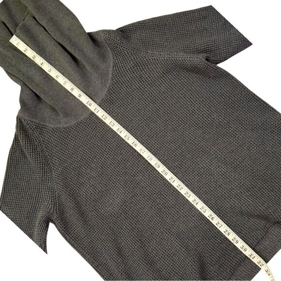 Michael Kors Charcoal Cowl Neck Sweater Sz XL - Picture 7 of 10